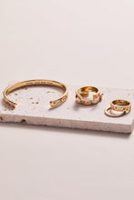 Load image into Gallery viewer, 'Pray, Wait and Trust' Hoop Earrings