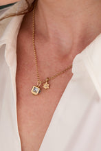 Load image into Gallery viewer, Hanukkah Star of David and Dreidel Pendant Necklace