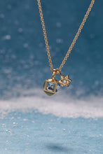 Load image into Gallery viewer, Hanukkah Star of David and Dreidel Pendant Necklace