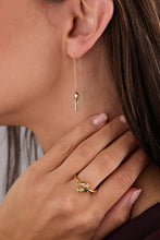 Load image into Gallery viewer, Harry Potter™ Great Hall Candle Threader Earrings