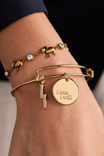 Load image into Gallery viewer, Elephant Crystal Bolo Bracelet