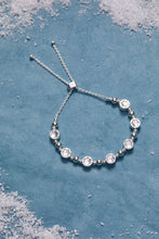 Load image into Gallery viewer, Crystal Snowflake Beaded Bolo Bracelet