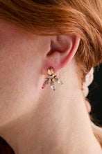 Load image into Gallery viewer, Christmas Muted Light Bulb Jacket Earrings