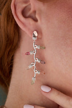 Load image into Gallery viewer, Christmas Muted Light Bulb Earrings