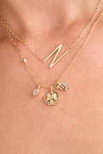 Load image into Gallery viewer, Virgo Zodiac Charm Cluster Necklace