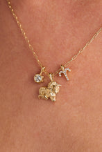Load image into Gallery viewer, Aries Zodiac Charm Cluster Necklace