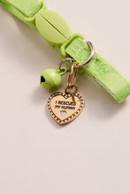 Load image into Gallery viewer, 'I Love My Cat' Bangle &amp; Pet Collar Charm Set of 2