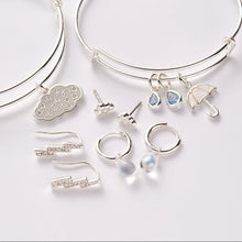 Load image into Gallery viewer, Mother of Pearl Umbrella Bangle