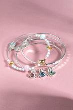 Load image into Gallery viewer, Crystal Bunny Bangles Set of 3
