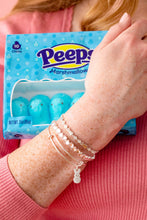 Load image into Gallery viewer, PEEPS® Crystal Bunny Bangle