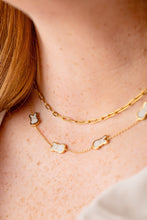 Load image into Gallery viewer, PEEPS® Pearlized Bunny Charm Necklace