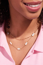 Load image into Gallery viewer, PEEPS® Pearlized Bunny Charm Necklace