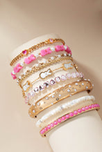 Load image into Gallery viewer, PEEPS® Pearlized Bunny Charm Bracelet