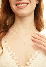 Load image into Gallery viewer, Cross Necklace, Sterling Silver