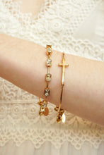 Load image into Gallery viewer, Cross Inline Bangle