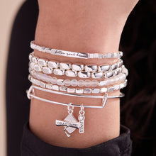Load image into Gallery viewer, Follow Your Heart Stretch Bracelet