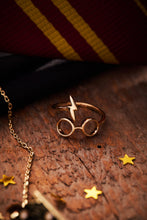 Load image into Gallery viewer, Harry Potter™ Glasses + Scar Ring Wrap