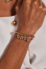 Load image into Gallery viewer, 'Babe' Bubble Beaded Bolo Bracelet