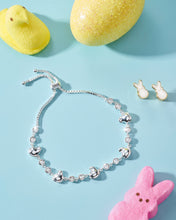 Load image into Gallery viewer, PEEPS® White Pearlized Bunny Studs