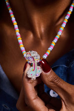 Load image into Gallery viewer, Polly Pocket™ Limited Edition Pool Party Beaded Locket Necklace