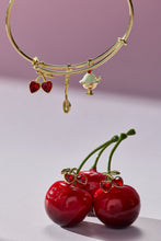 Load image into Gallery viewer, 'My Cherry Amour' Ice-Cream Sundae Multi Charm Bangle