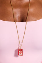 Load image into Gallery viewer, Sweethearts® Box Locket And Heart Charm Necklace