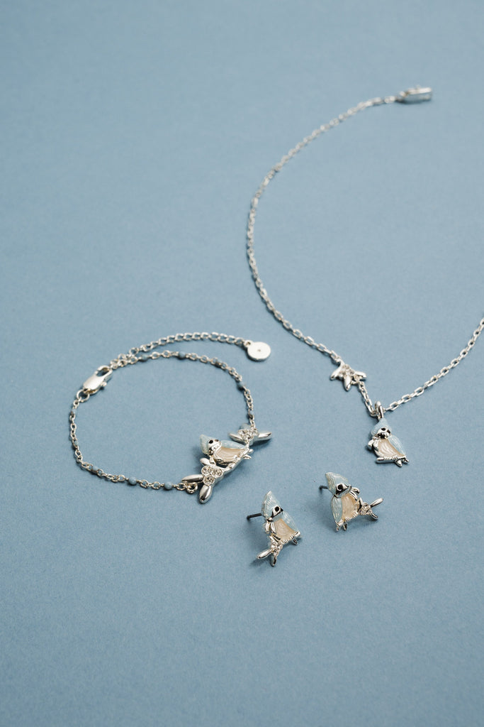 Tufted Titmouse Bird Bracelet