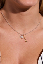 Load image into Gallery viewer, Baseball Duo Charm Pendant Necklace