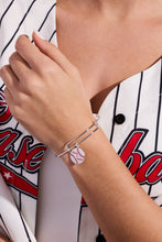 Load image into Gallery viewer, "You're A Catch" Baseball Charm Bangle