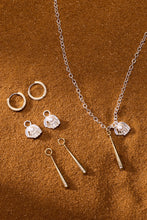 Load image into Gallery viewer, Baseball Duo Charm Pendant Necklace
