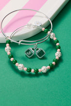 Load image into Gallery viewer, Barbie™ Pickleball Bangle, Set of 2
