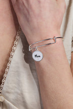 Load image into Gallery viewer, Mom 'Bonded By Love, Connected For Life' Charm Bangle