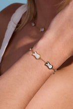 Load image into Gallery viewer, PEEPS® Pearlized Bunny Charm Bracelet
