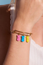Load image into Gallery viewer, PEEPS® Bunny Multi-Charm Bangle