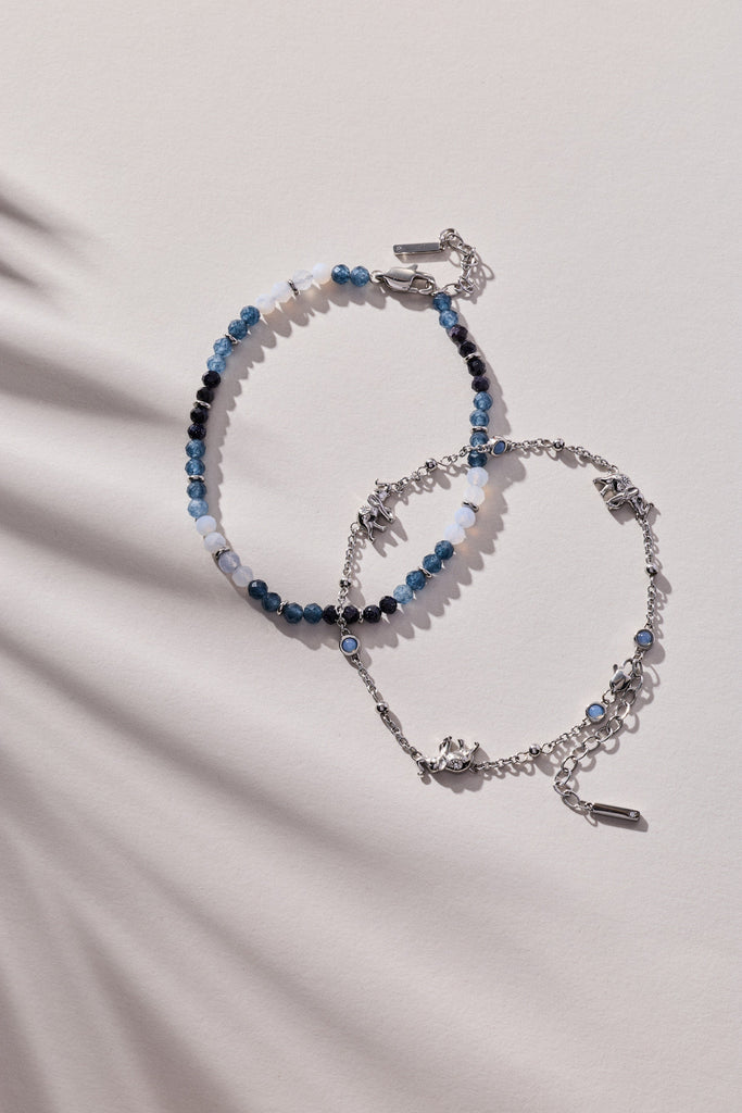 Elephant Inline Charm Anklet