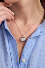 Load image into Gallery viewer, Salt + Sea 'Seashells Are Love Letters In The Sand' Seashell Locket Pendant