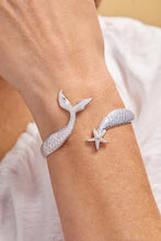 Load image into Gallery viewer, Salt + Sea 'Mermaid Kisses, Starfish Wishes' Cuff