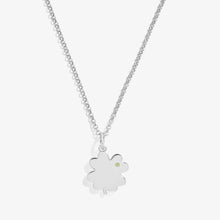 Load image into Gallery viewer, Four-Leaf Clover Necklace, 21"