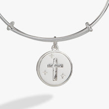 Load image into Gallery viewer, Hidden Message Cross Affirmation Bangle
