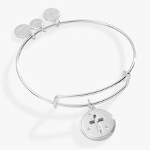 Load image into Gallery viewer, Hidden Message Cross Affirmation Bangle