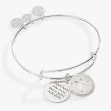 Load image into Gallery viewer, Hidden Message Cross Affirmation Bangle