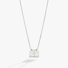 Load image into Gallery viewer, Hidden Message Cross Affirmation Necklace