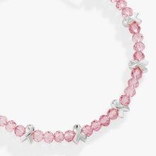 Load image into Gallery viewer, Breast Cancer Awareness Pink Ribbon Bangle