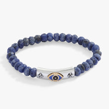 Load image into Gallery viewer, Antique Evil Eye Stretch Bracelet