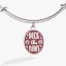 Load image into Gallery viewer, Deck the Paws Charm Bangle