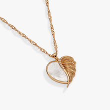 Load image into Gallery viewer, Wings of Protection Charm Necklace