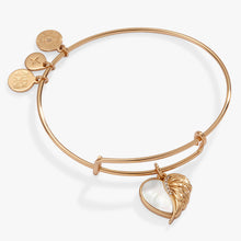 Load image into Gallery viewer, Wings of Protection Charm Bangle