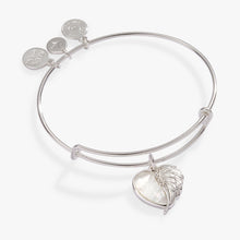 Load image into Gallery viewer, Wings of Protection Charm Bangle