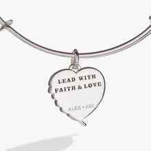 Load image into Gallery viewer, Wings of Protection Charm Bangle