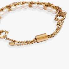 Load image into Gallery viewer, Crystal + Pearl Stranded™ Bracelet Set